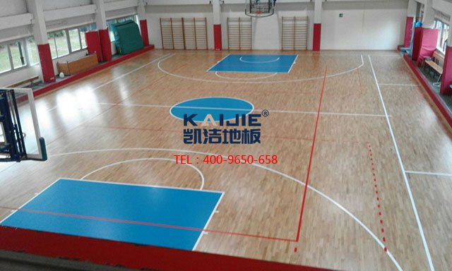 室內(nèi)籃球館專(zhuān)用體育運(yùn)動(dòng)木地板——?jiǎng)P潔體育木地板