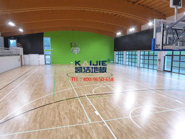 專業(yè)體育館運(yùn)動(dòng)木地板結(jié)構(gòu)——?jiǎng)P潔體育木地板