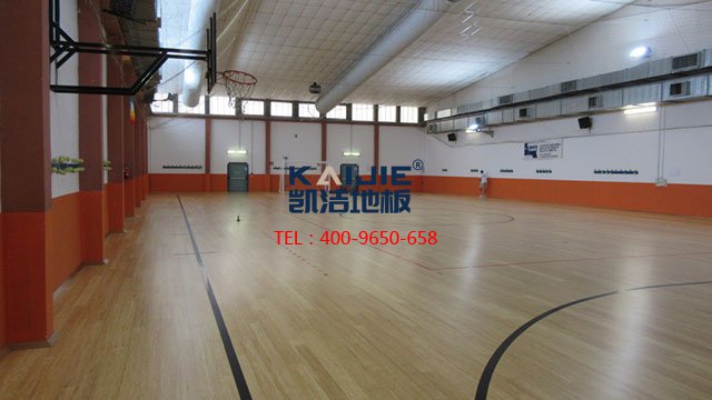 籃球館專用體育木地板結(jié)構(gòu)——?jiǎng)P潔體育木地板