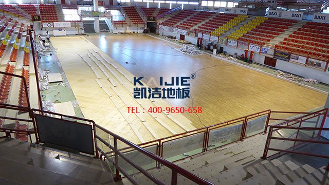 體育木地板都鋪裝在哪些場地合適——凱潔地板