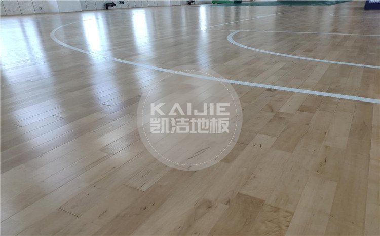 中國空中交通管制綜合訓練場籃球館木地板案例